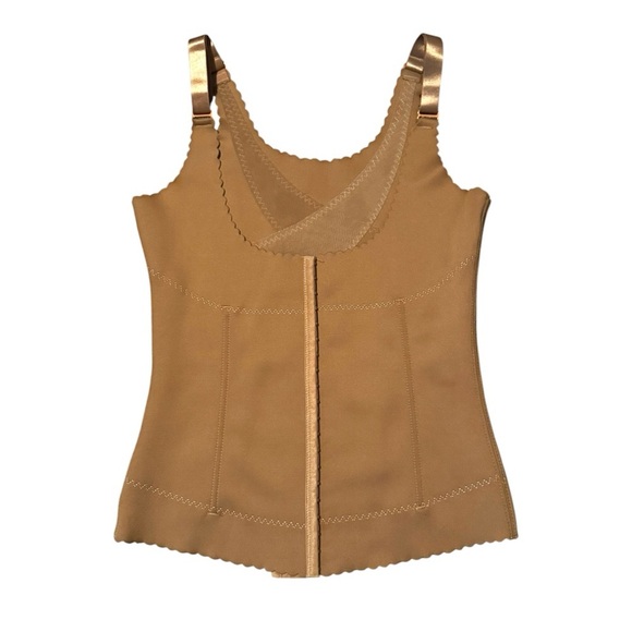 Prima Valentina Ultra Slimming Cami | Shaping Tank Top | Nude Beige 1X - Picture 3 of 9